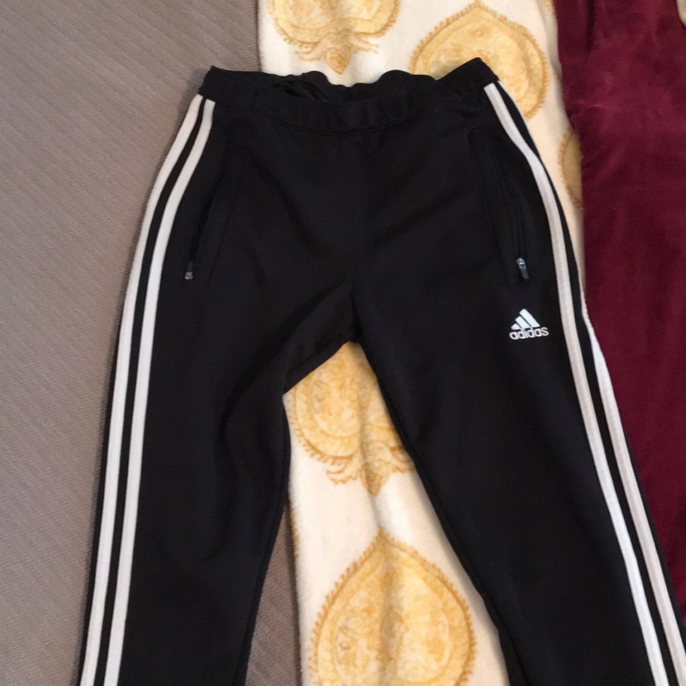 Adidas Sweats with zipper ankle